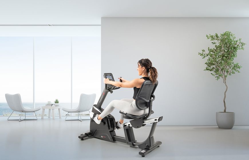 Горизонтальный велотренажер Toorx Recumbent Bike BRXR 300 (BRX-R300) 30010 фото