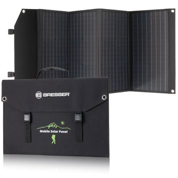 Портативний зарядний пристрій сонячна панель Bresser Mobile Solar Charger 120 Watt USB DC (3810070) 10001 фото