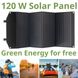 Портативное зарядное устройство солнечная панель Bresser Mobile Solar Charger 120 Watt USB DC (3810070) 10001 фото 7