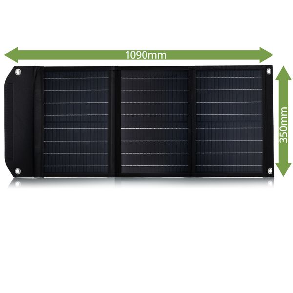 Портативное зарядное устройство для солнечной панели Bresser Mobile Solar Charger 40 Watt USB DC (3810040) 10004 фото