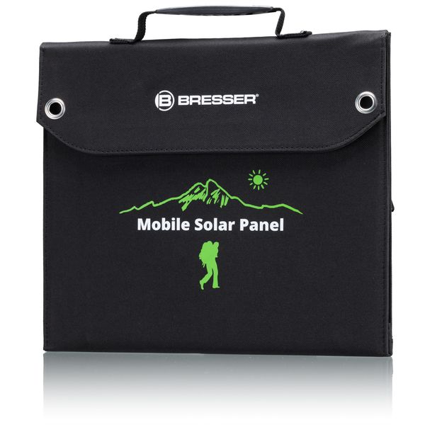 Портативний зарядний пристрій сонячна панель Bresser Mobile Solar Charger 40 Watt USB DC (3810040) 10004 фото