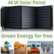 Портативний зарядний пристрій сонячна панель Bresser Mobile Solar Charger 40 Watt USB DC (3810040) 10004 фото 7