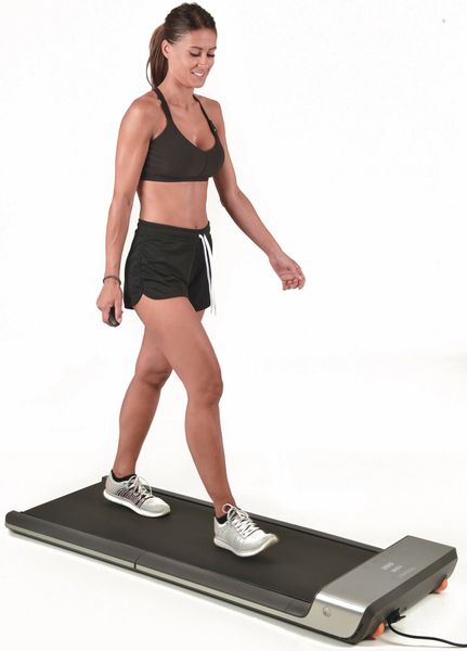 Беговая дорожка Toorx Treadmill WalkingPad with Mirage Display Mineral Grey (WP-G) 30256 фото