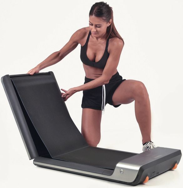 Беговая дорожка Toorx Treadmill WalkingPad with Mirage Display Mineral Grey (WP-G) 30256 фото